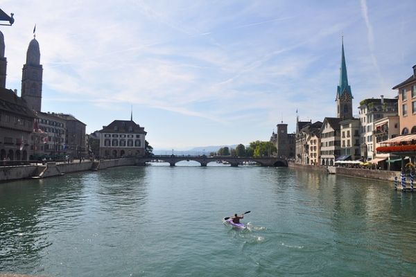 Zurich river Kyak