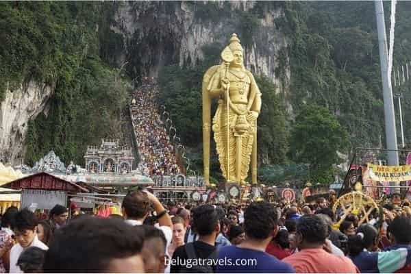Batu Cave - places to visit in Malaysia with family