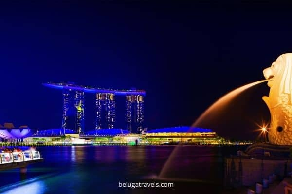 Night at Singapore Singapore to Malaysia cruise